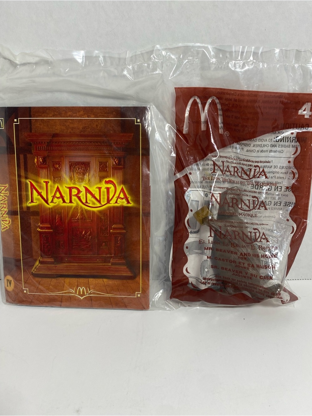 THE CHRONICLES OF NARNIA #4 MR BEAVER MCDONALD’S HAPPY MEAL 2005